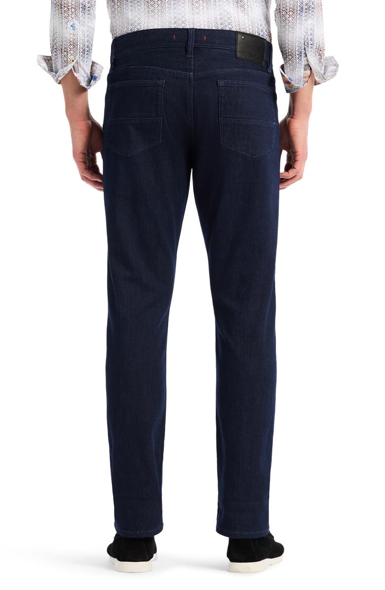 Robert Graham Gottsman Straight Leg Jeans, Alternate, color, Indigo