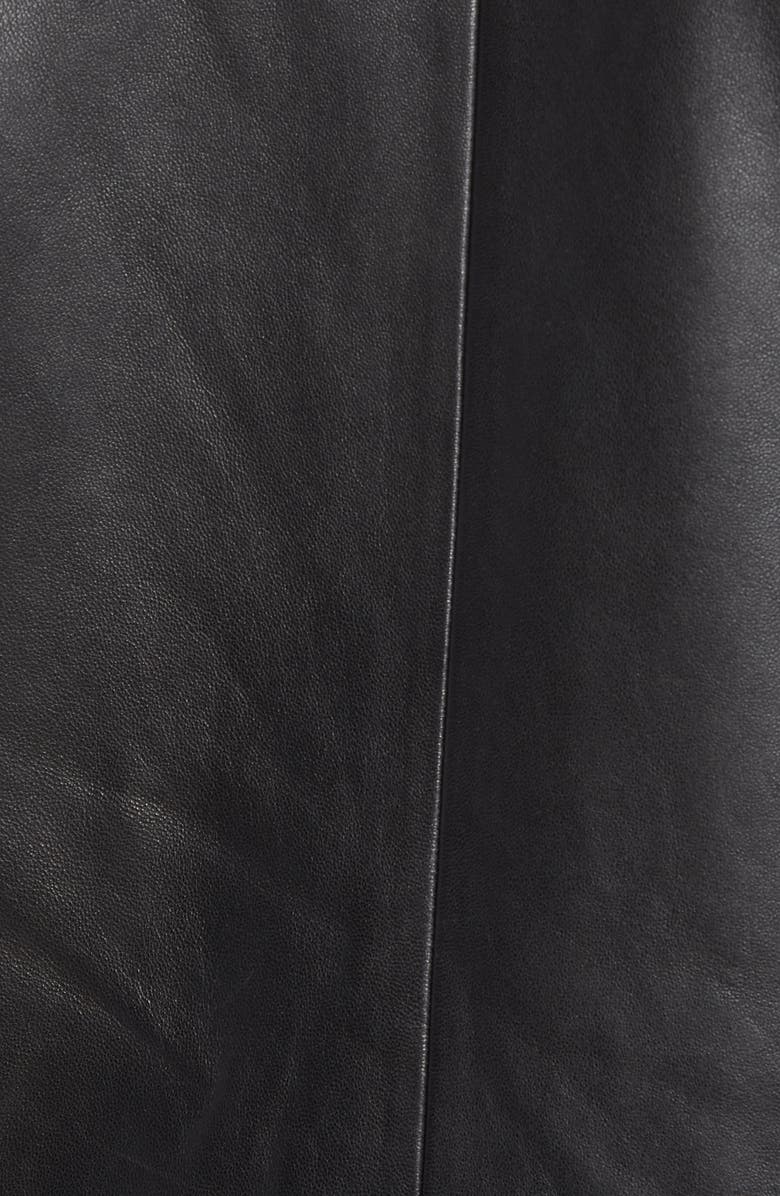 Calibrate Leather Moto Jacket, Alternate, color, 