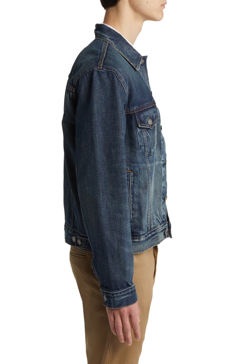 Icon Denim Trucker Jacket, Alternate, color, TRENTON