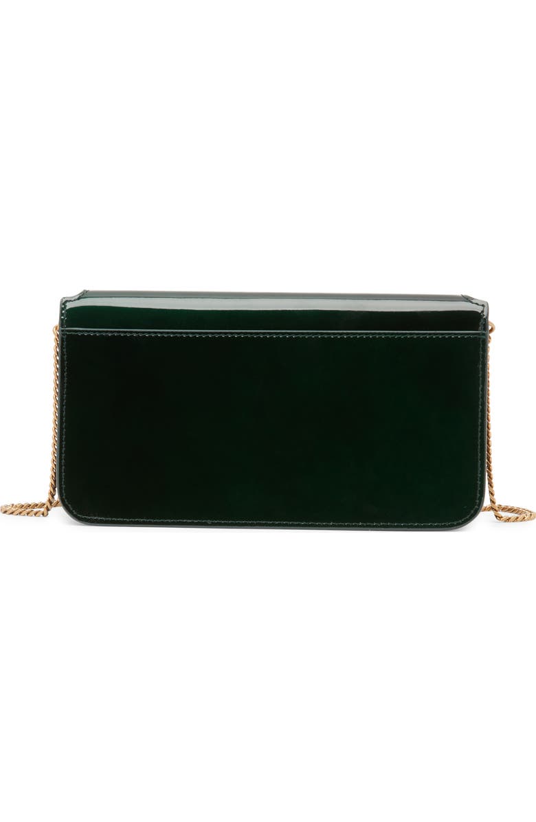 Saint Laurent Cassandre Patent Leather Phone Crossbody Bag, Alternate, color,