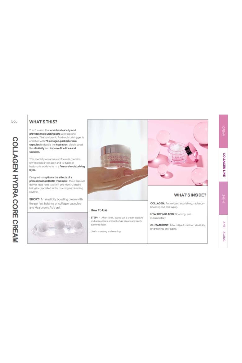 Collagen Hydra Core Cream, Alternate, color, NO COLOR