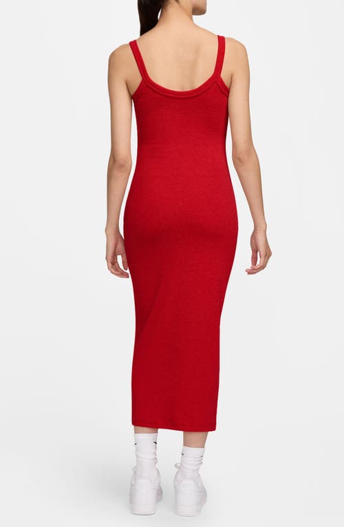 Nike Sportswear Chill Knit Tight Rib Midi Dress