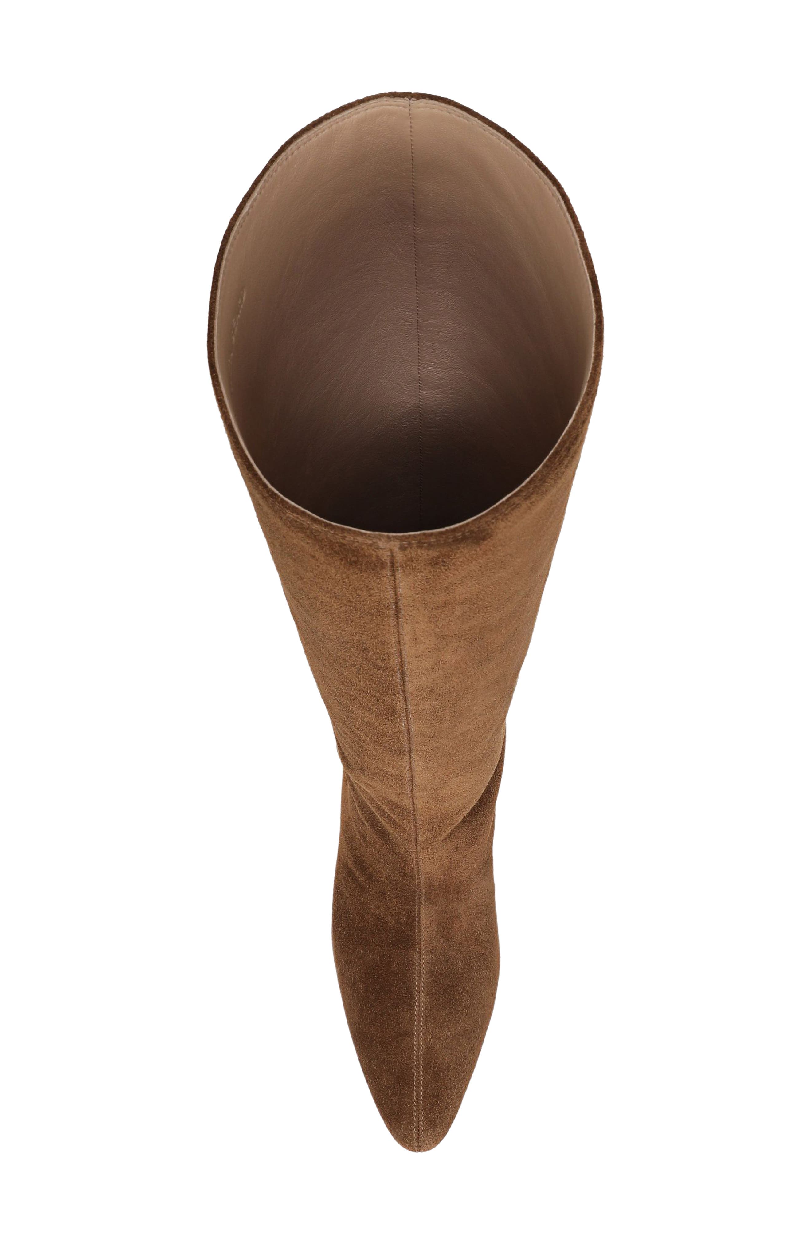 Aisla Knee High Boot, Alternate, color, CHESTNUT SUEDE