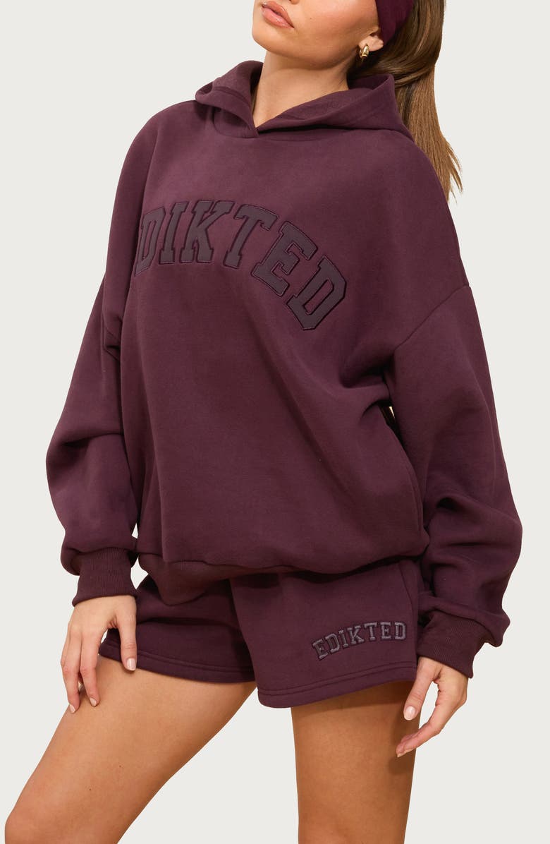 EDIKTED Logo Hoodie, Alternate, color, 