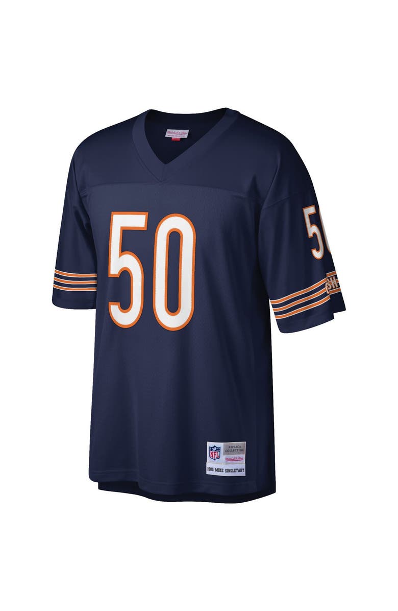 Mitchell & Ness Men's Mitchell & Ness Mike Singletary Navy Chicago Bears Legacy Replica Jersey, Alternate, color, 