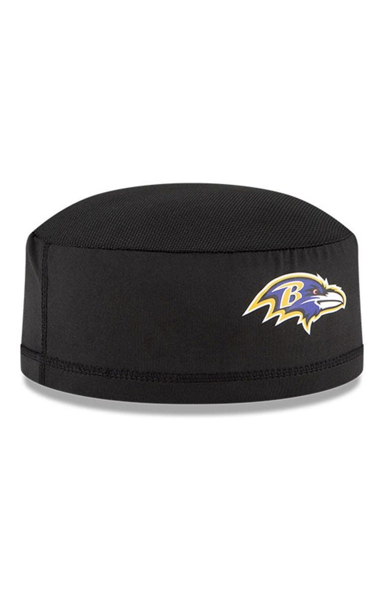 New Era Men's New Era Black Baltimore Ravens NFL Training Skully Cap, Alternate, color, 