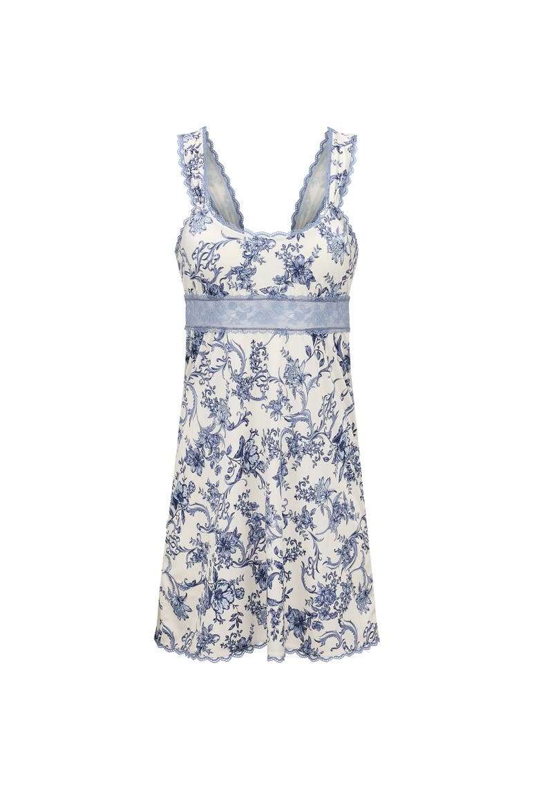 Patricia Slip, Alternate, color, Novelty blue