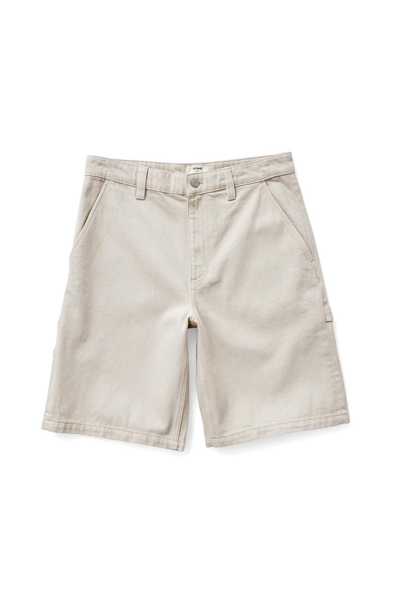 Cotton On Men's Baggy Worker Short, Main, color, Stone