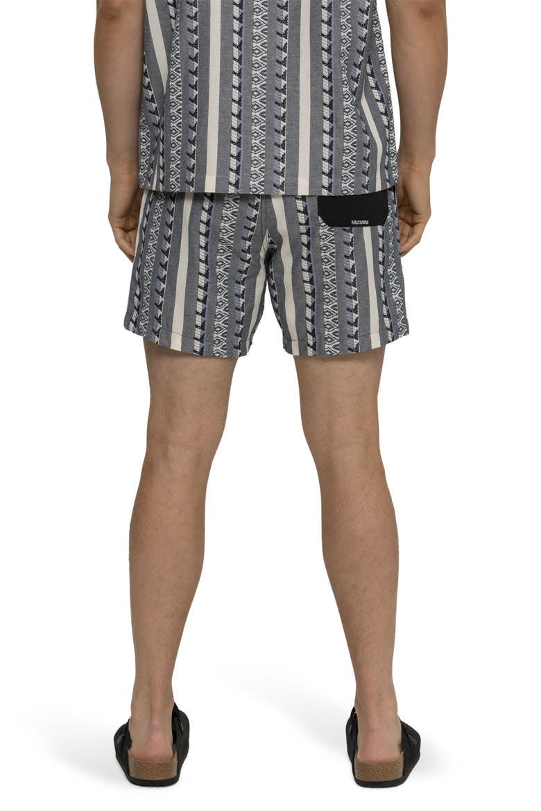 Dobby Fin Shorts, Alternate, color, BLACK