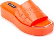 DKNY Laren Platform Slide Sandal
