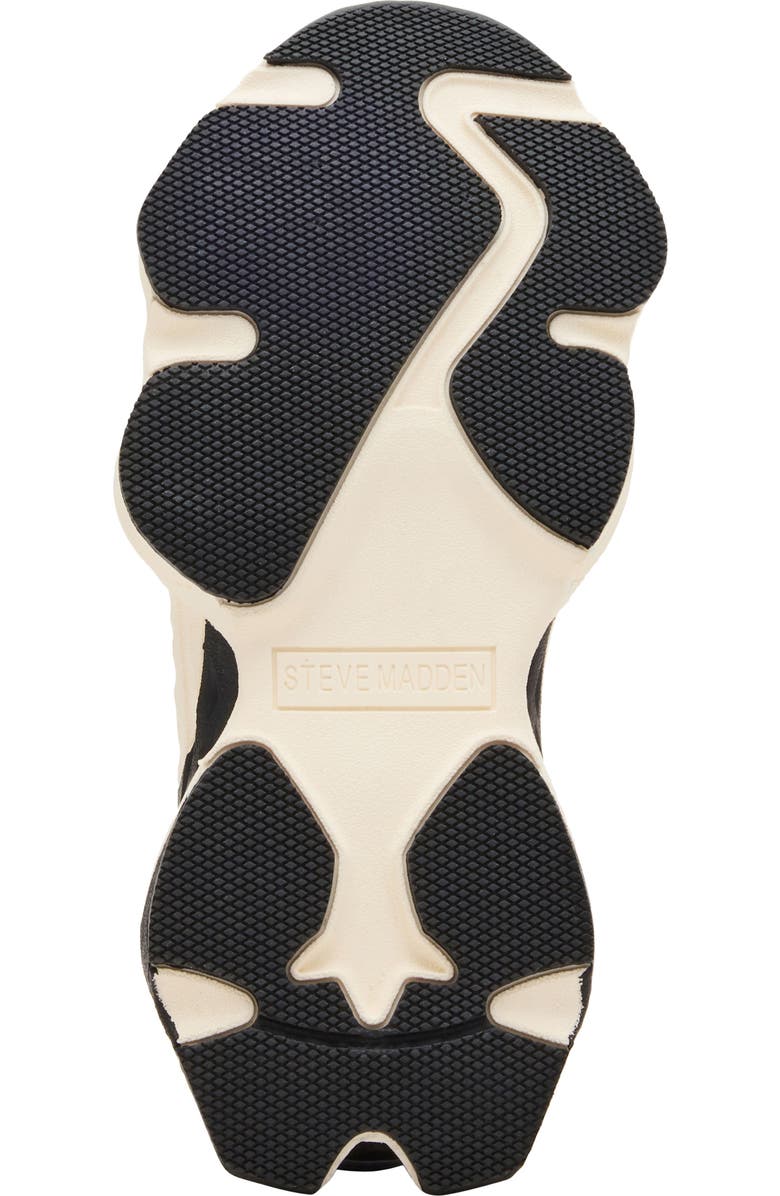 Steve Madden Kids' Jsolace Sneaker, Alternate, color, Black