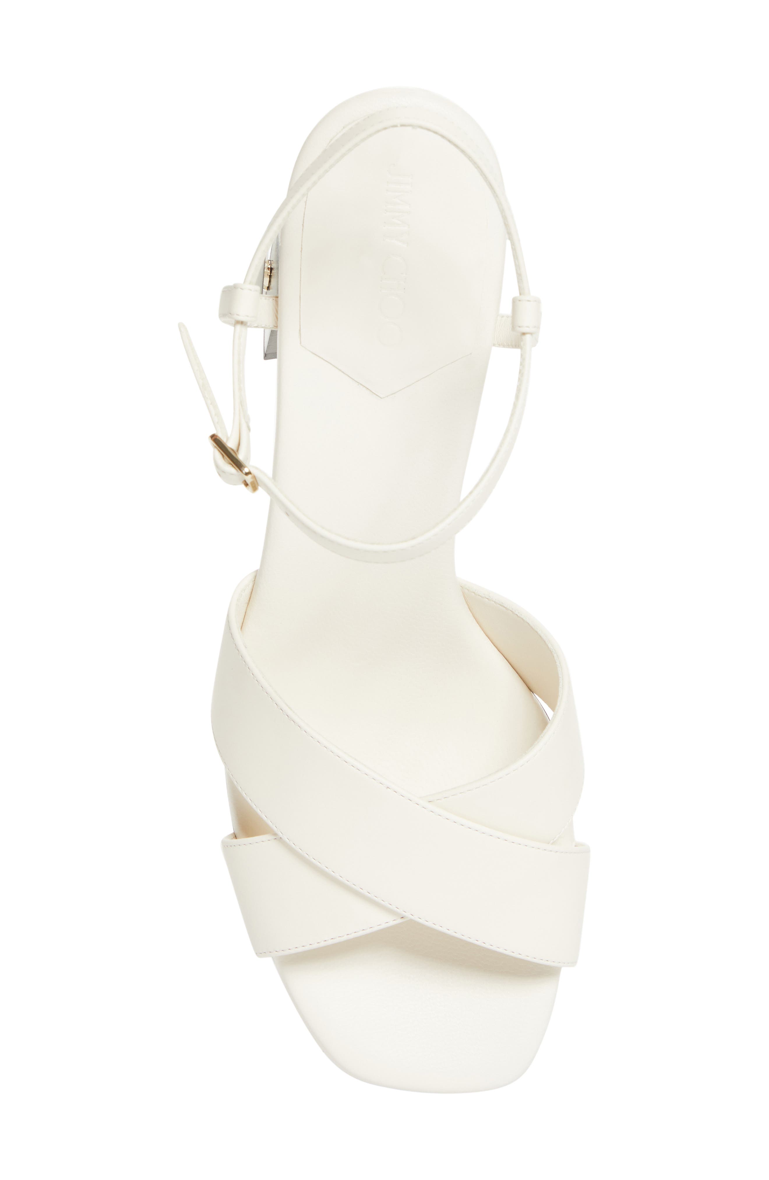 Jimmy Choo Valla Sandal, Alternate, color, Latte