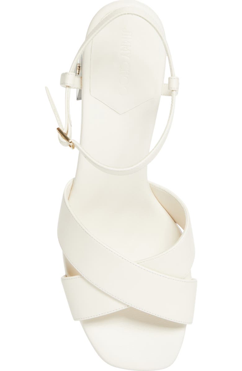 Jimmy Choo Valla Sandal, Alternate, color, Latte