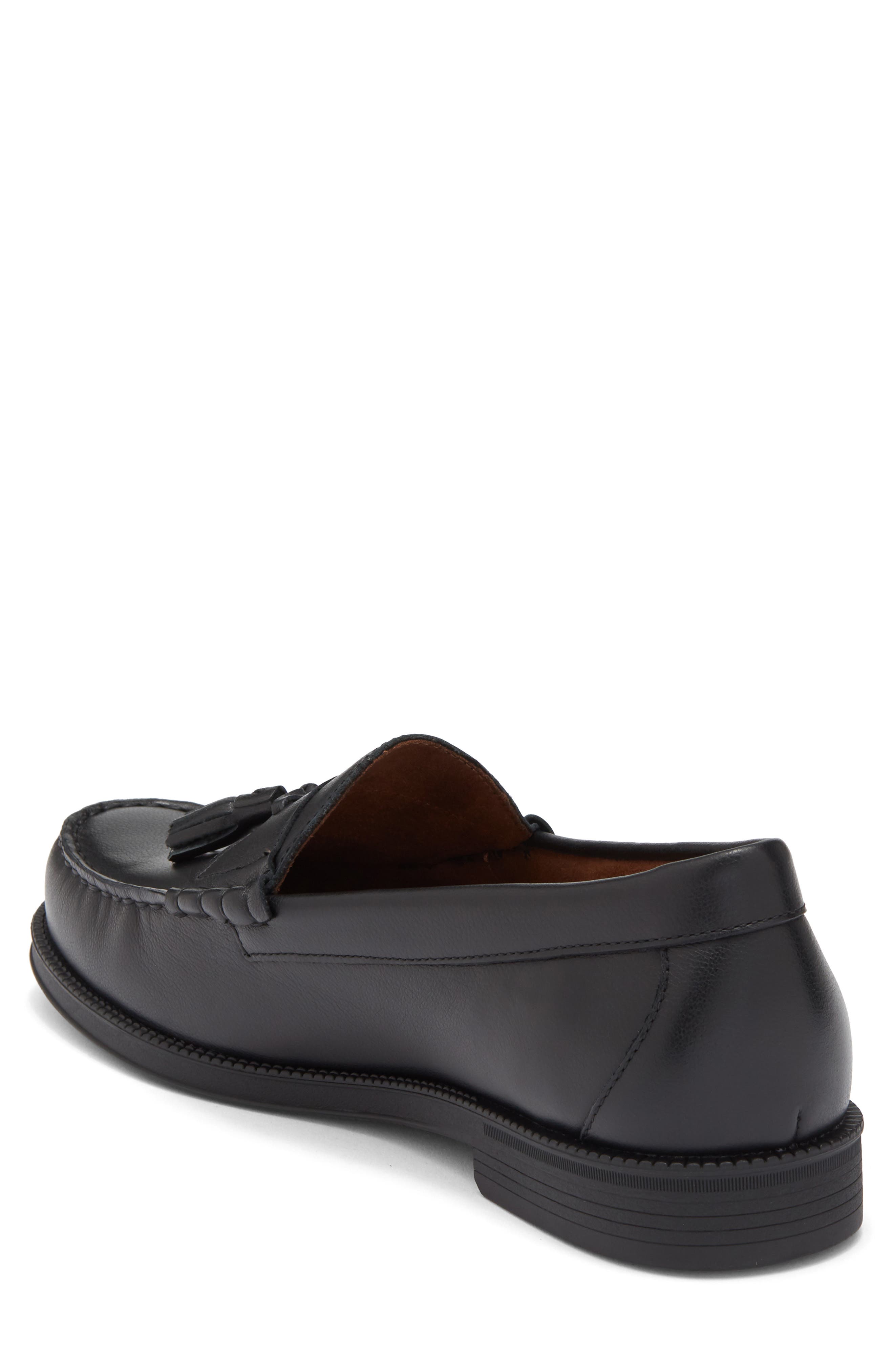 Carver Tassel Loafer, Alternate, color, BLACK