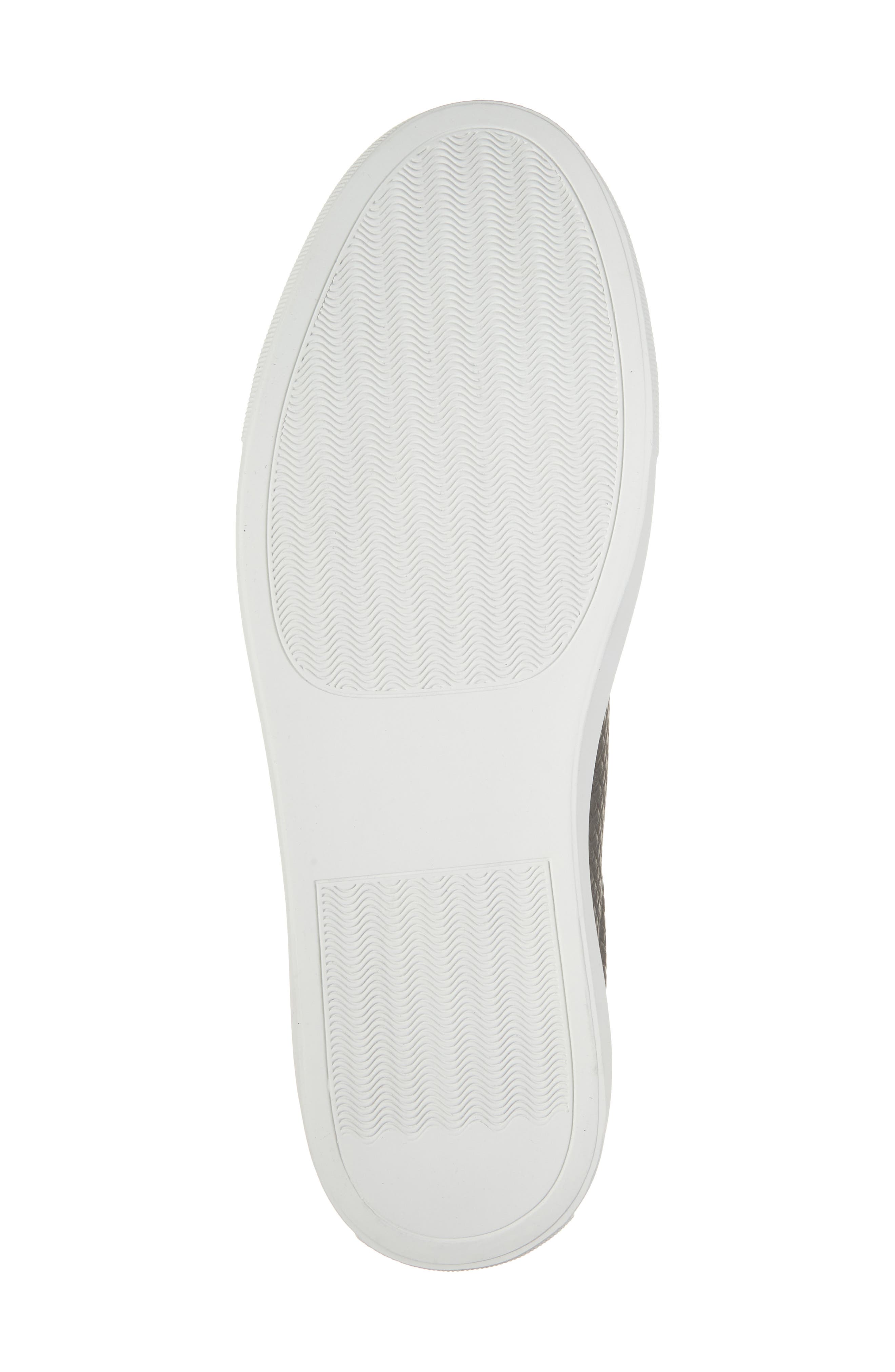 Roberto Cavalli Woven Low Top Sneaker, Alternate, color, Black