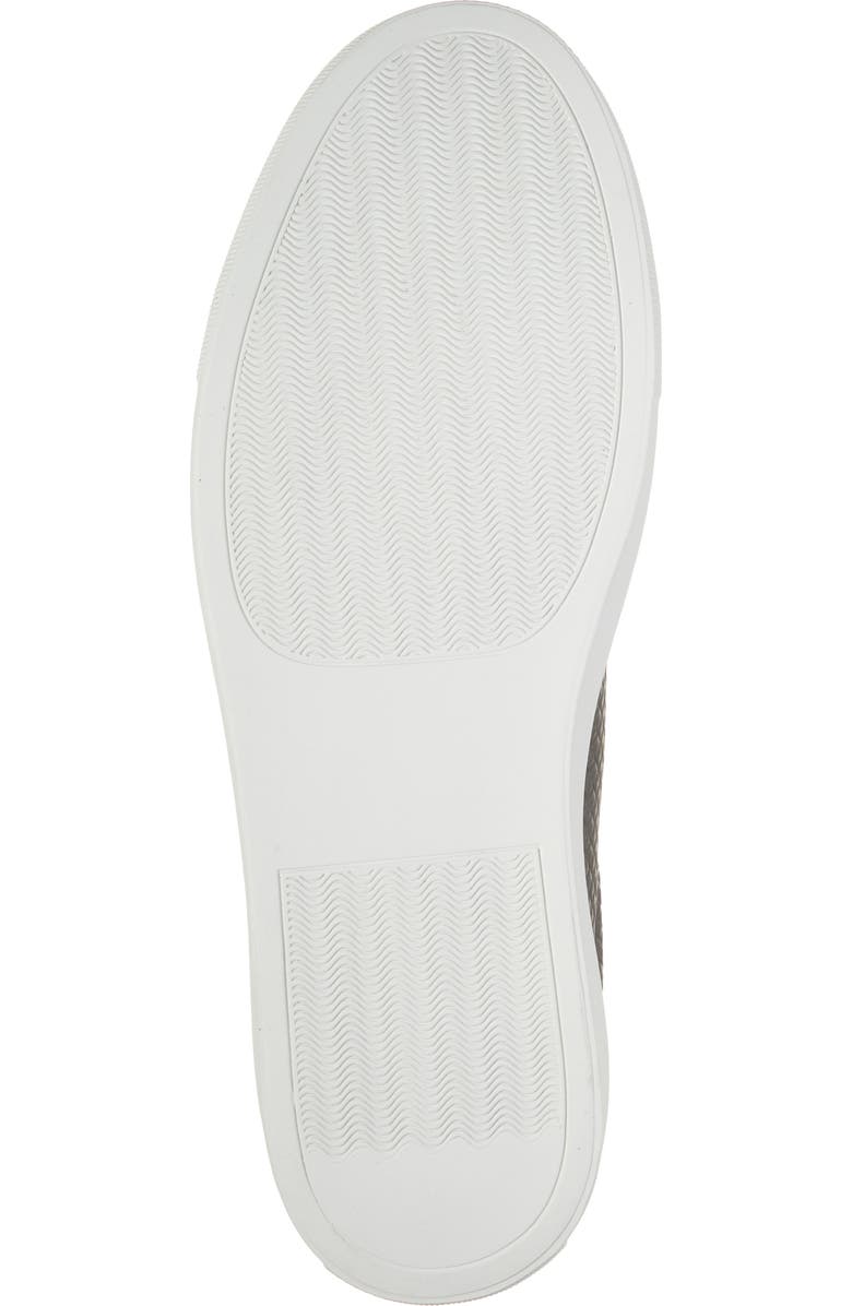 Roberto Cavalli Woven Low Top Sneaker, Alternate, color, Black