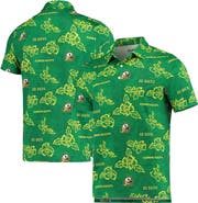 Reyn Spooner Men's Reyn Spooner Green Oregon Ducks Performance Polo
