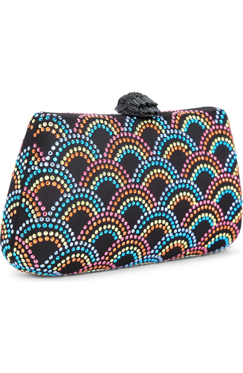 Kurt Geiger London Rainbow Crystal Clutch, Alternate, color,