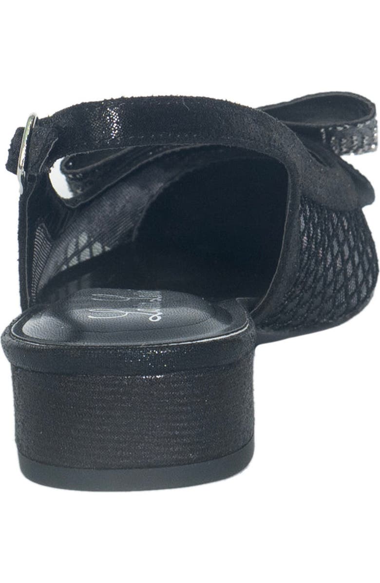 Lauren Lorraine Bow Slip-Ons, Alternate, color, Black