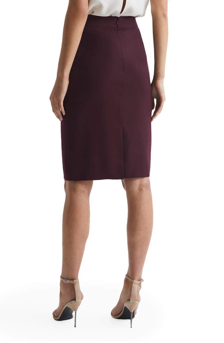 Reiss Flora Wool Blend Pencil Skirt, Alternate, color, 