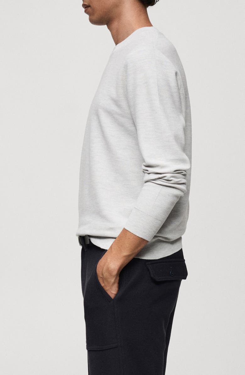 MANGO Fine Knit Sweater, Alternate, color, 