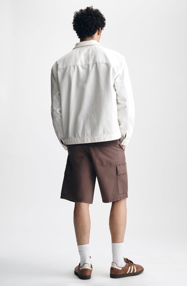 Brooklyn Industries Cotton Overshirt, Alternate, color, Antique White