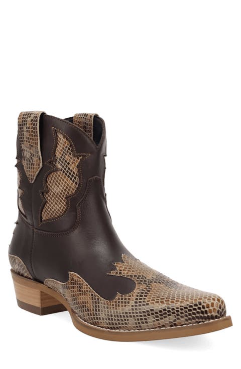 Serpico Leather Western Boot