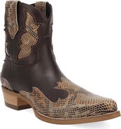 Dingo Serpico Leather Western Boot