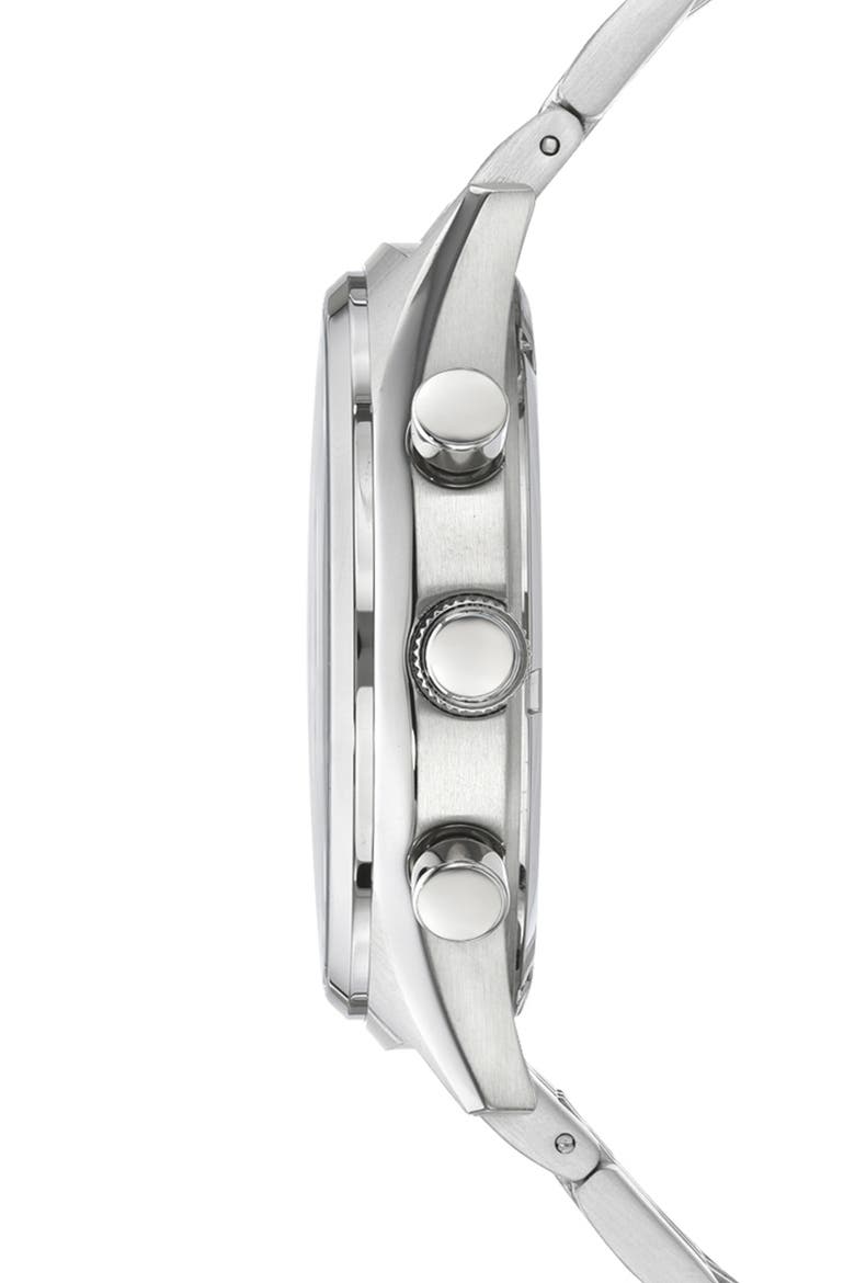 Charlie Multifunction Bracelet Strap Watch, 45mm, Alternate, color, SILVER
