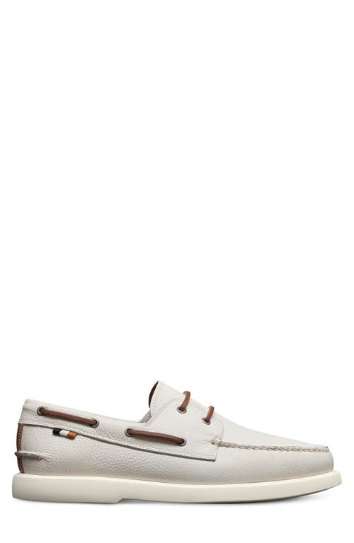 Allen Edmonds Panama Boat Shoe In White
