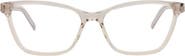 Saint Laurent 53mm Cat Eye Optical Frames