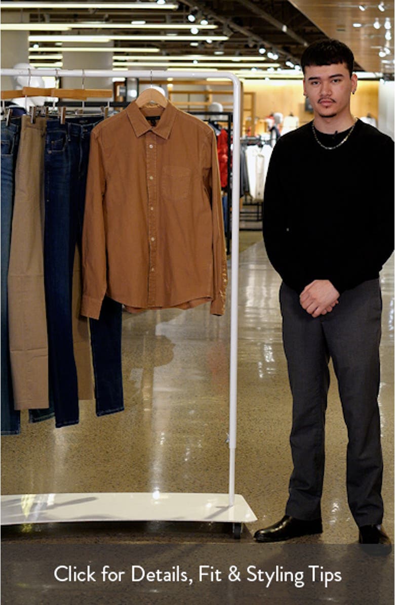 Lived In Cotton Button-Up Shirt, sales video thumbnail