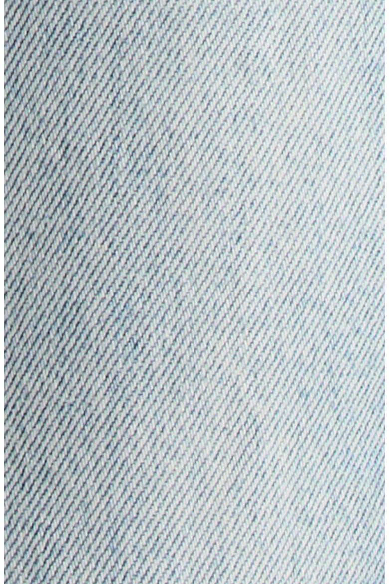 Split Cuff Straight Leg Jeans, Alternate, color, LIGHT INDIGO WASH DENIM