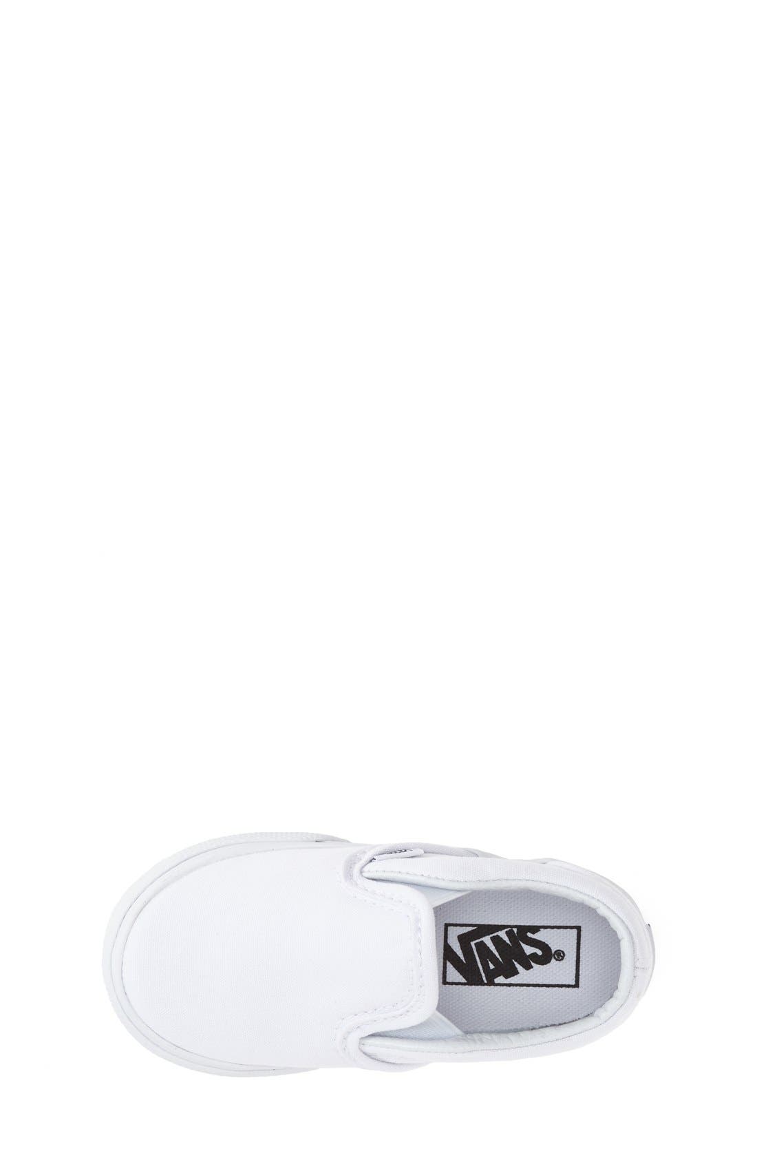 Classic Slip-On, Alternate, color, TRUE WHITE