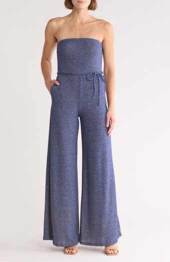 GO COUTURE Tube Strapless Jumpsuit