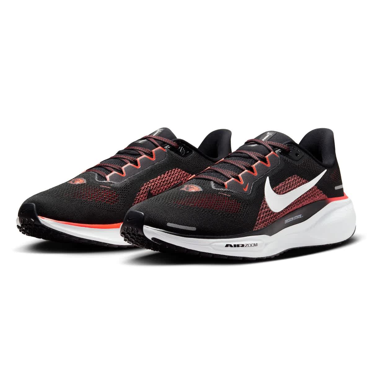 Nike Unisex Nike Black Oregon State Beavers Zoom Pegasus 41 Running Shoes, Alternate, color, 