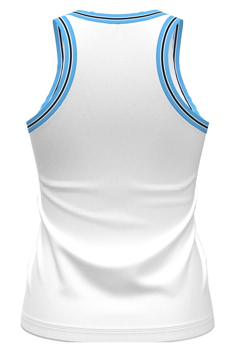 Contrast Rib Racerback Tank, Alternate, color, BRIGHT WHITE