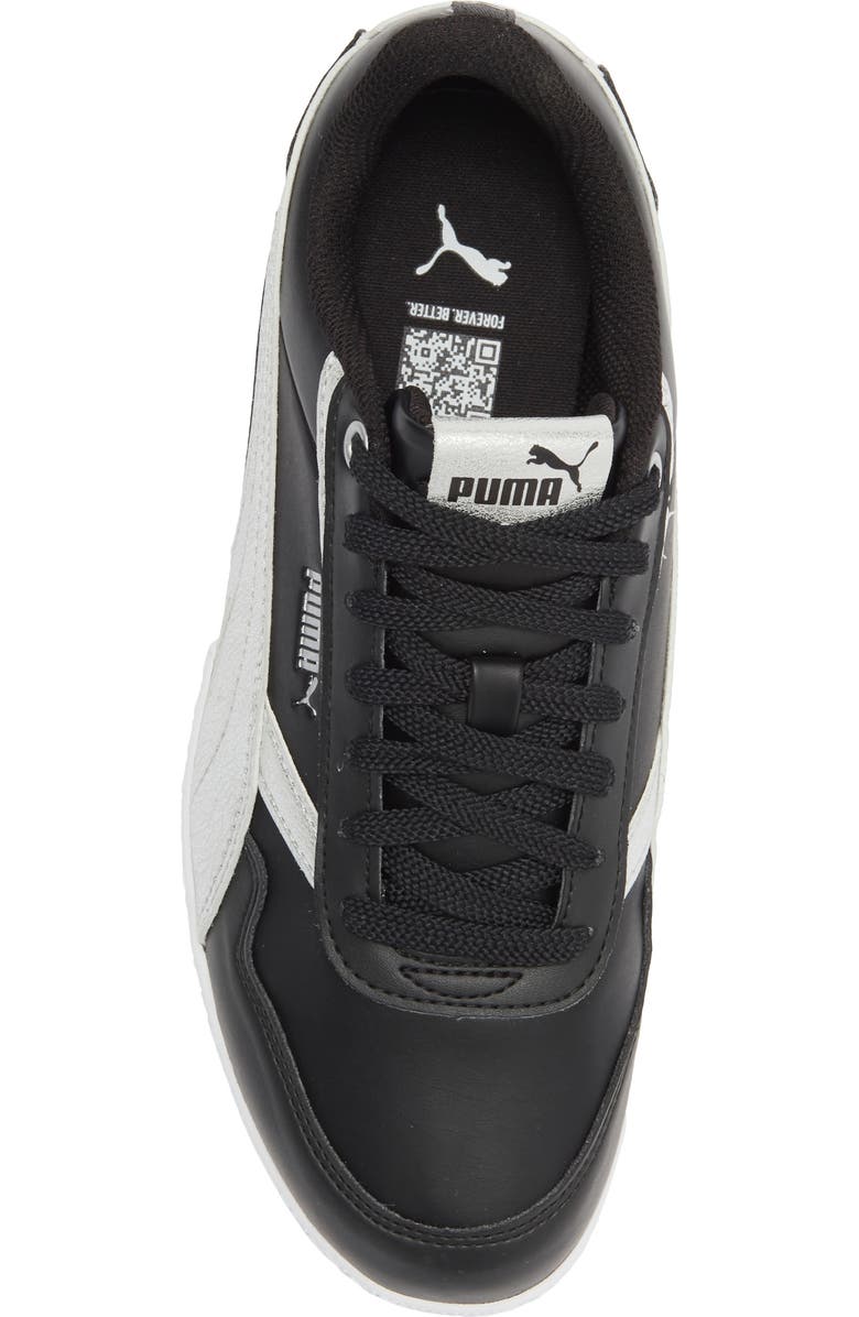 PUMA Bella Donna Metallic Whisper Sneaker, Alternate, color, Puma Black/ Puma Silver