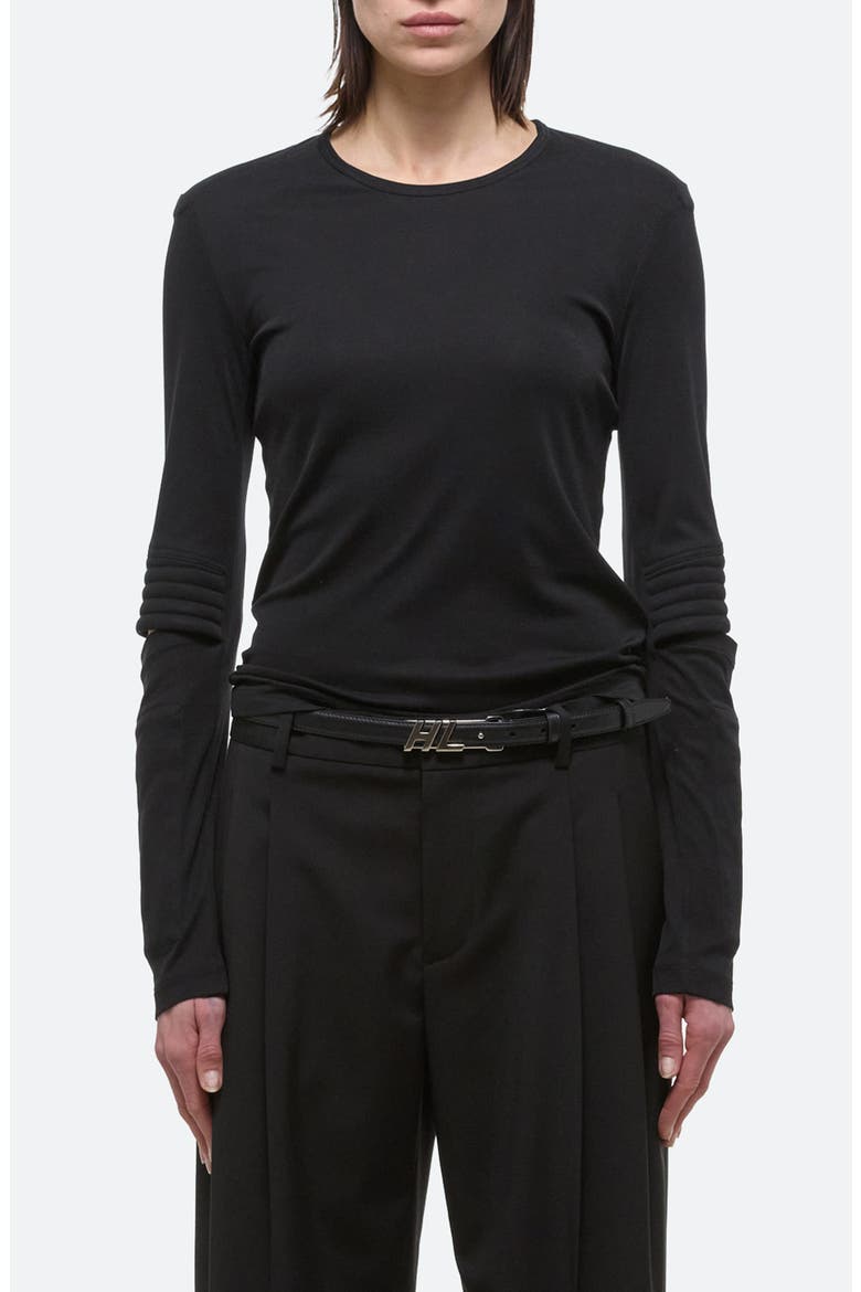 Astro Crew Silky Long Sleeve T-Shirt, Main, color, BLACK