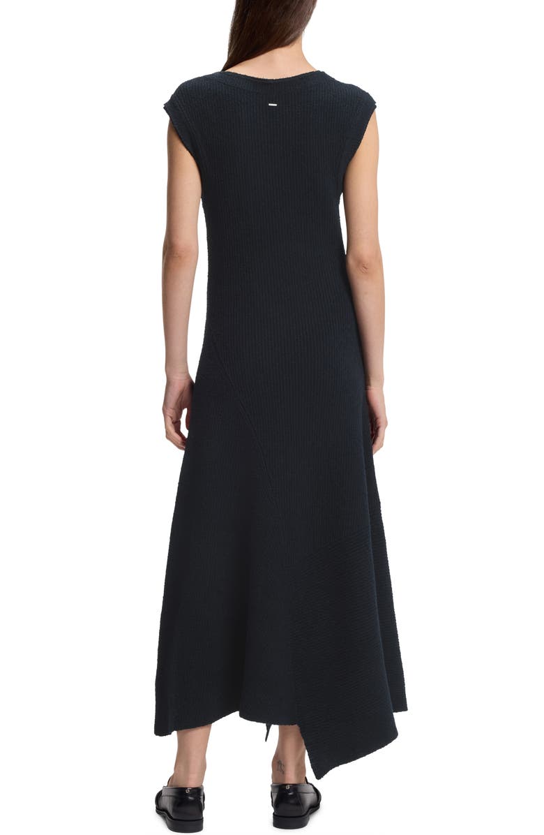 BOSS Forsizia Rib Maxi Sweater Dress, Alternate, color, Sky Captain