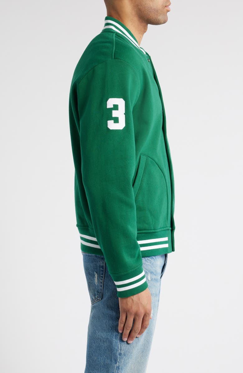 Polo Ralph Lauren Big Pony Fleece Baseball Jacket, Alternate, color, 