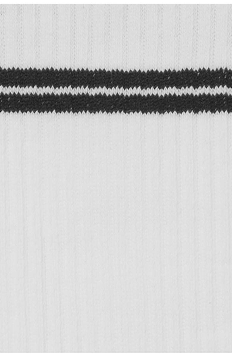 Peloton Cotton Crew Sock - Peloton Logo, Alternate, color, White