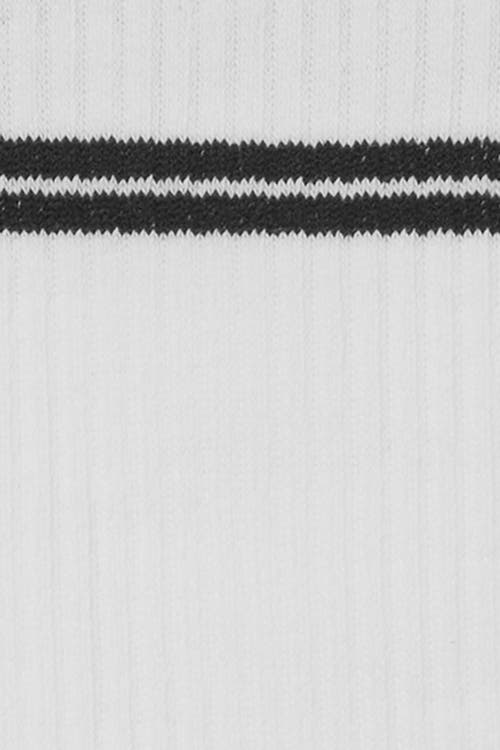 Peloton Cotton Crew Sock In White