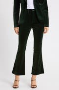 Good American Velvet Good High Rise Kick Flare Jeans