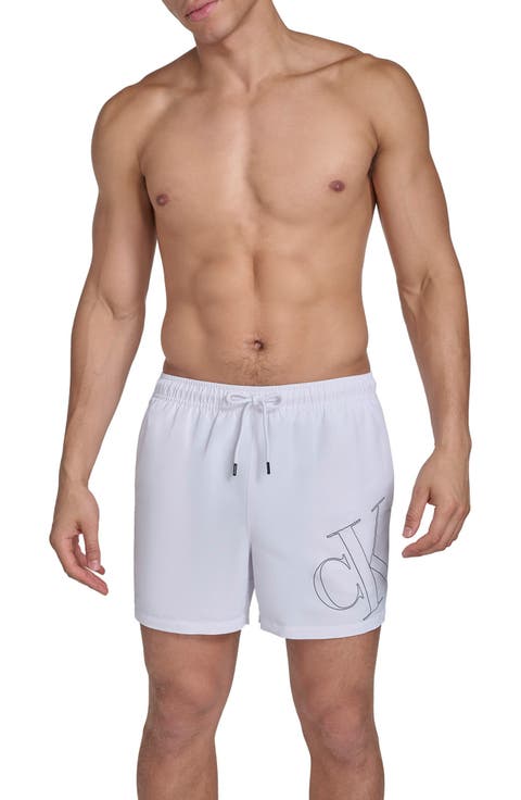 CK Outline Volley Swim Trunks