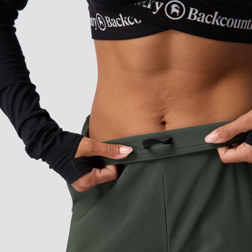 Backcountry Destination Softshell Fleece Pant In Green