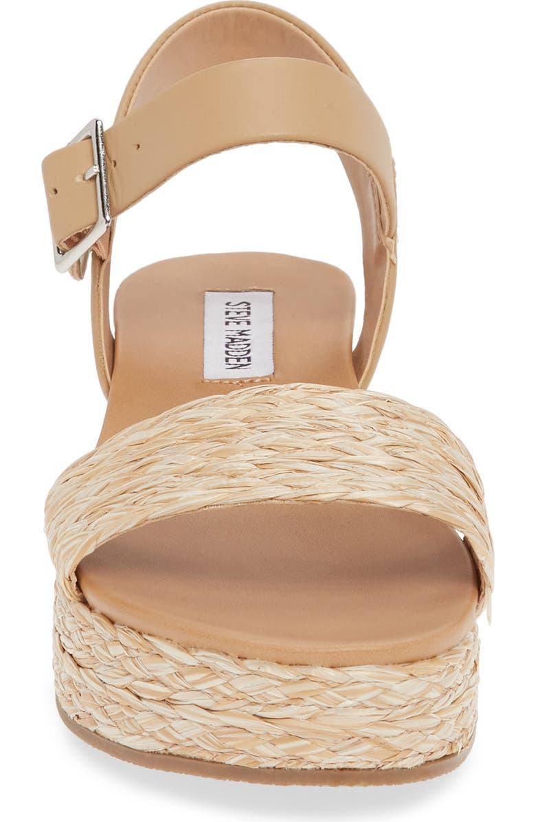 Steve Madden Accord Espadrille Platform Sandal, Alternate, color,