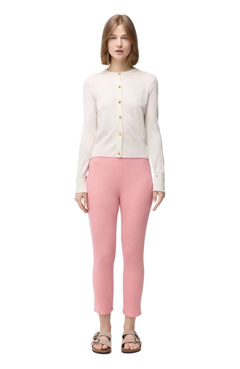 Cashmere Silk Buttoned Cardigan