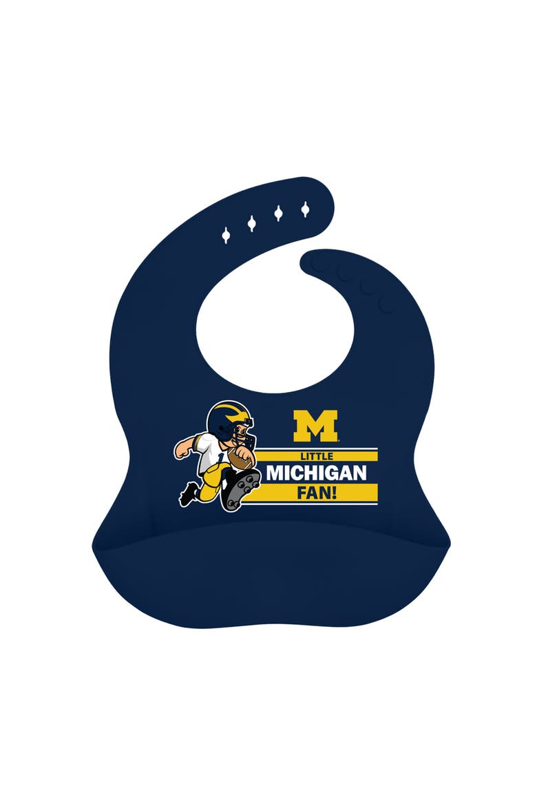 Michigan Wolverines - NCAA Silicone Bib, Main, color, Multicolor