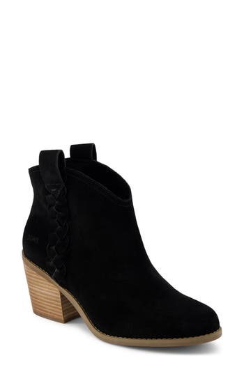 Toms Constance Braid Bootie In Black